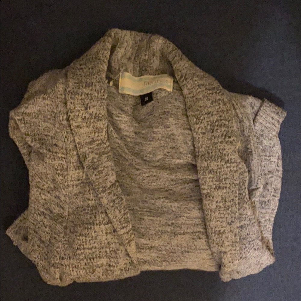 Grey vintage woman’s cardigan